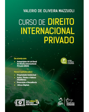 CURSO DE DIREITO INTERNACIONAL PRIVADO - 7ª EDIÇÃO 2026