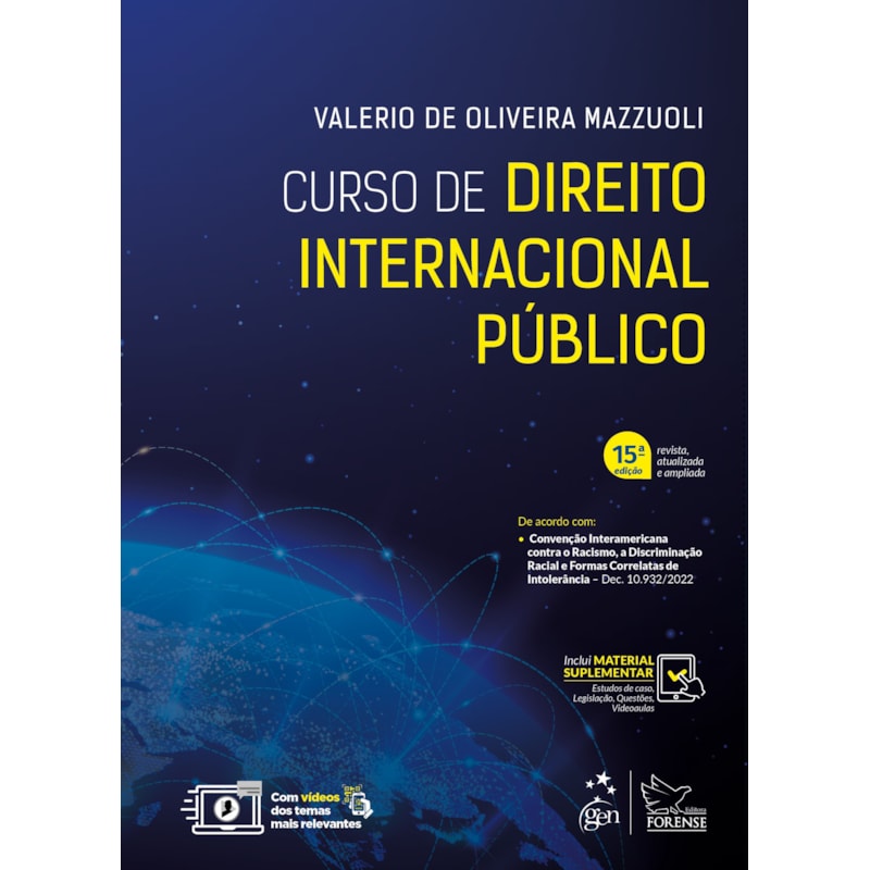 CURSO DE DIREITO INTERNACIONAL PÚBLICO - 15ª EDIÇÃO 2023