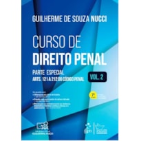 CURSO DE DIREITO PENAL - PARTE ESPECIAL - VOL. 2