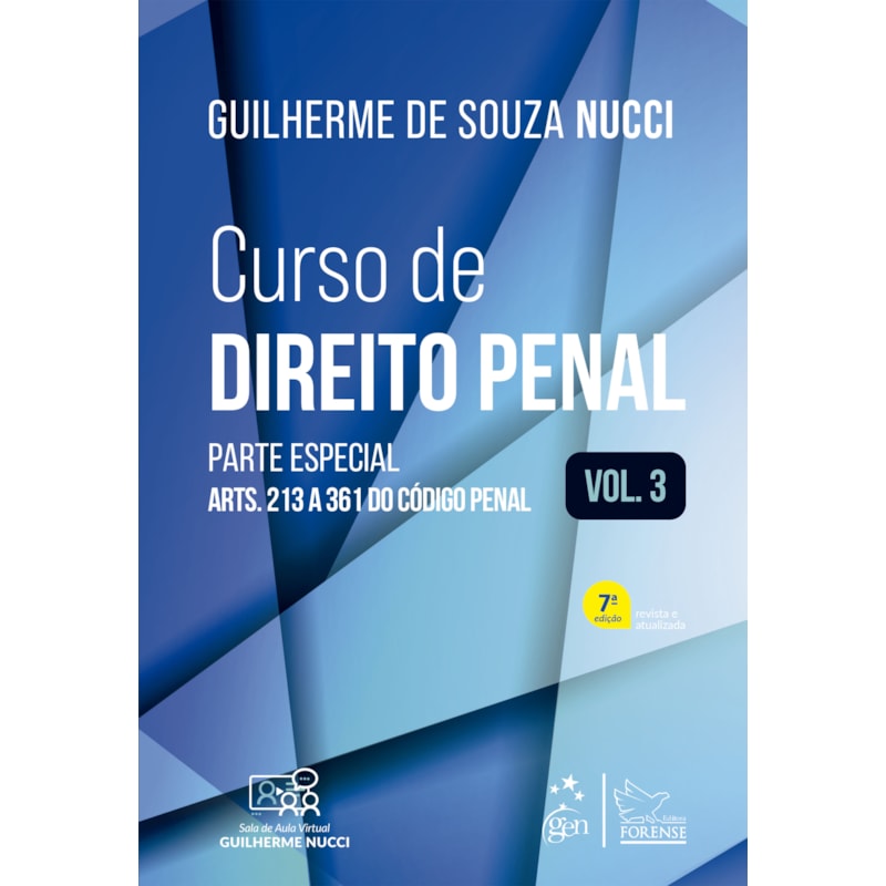 CURSO DE DIREITO PENAL - PARTE ESPECIAL - VOL. 3