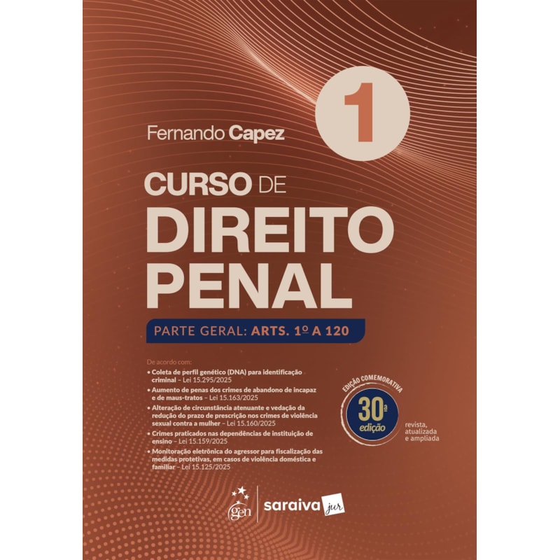 CURSO DE DIREITO PENAL - PARTE GERAL VOL.1 - 30ª EDIÇÃO 2026
