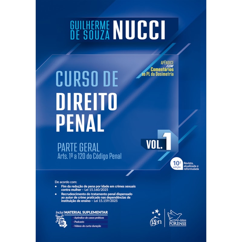 CURSO DE DIREITO PENAL - VOL. 1 - 10ª EDIÇÃO 2026