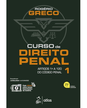 CURSO DE DIREITO PENAL - VOL. 1