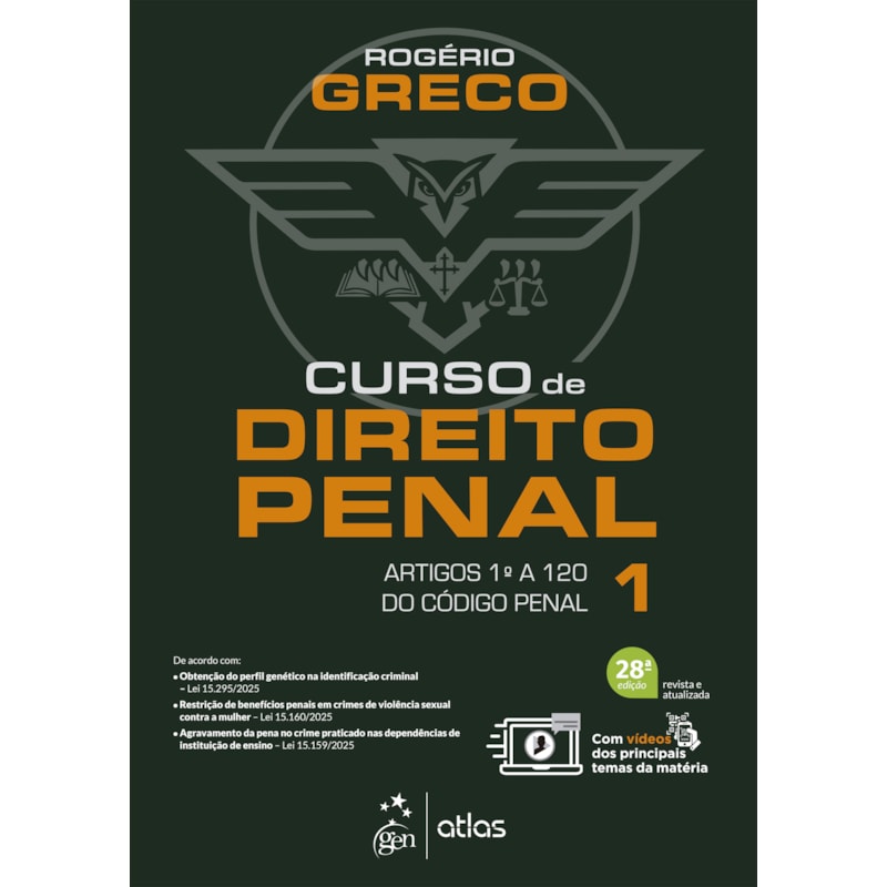 CURSO DE DIREITO PENAL VOL.1 - 28ª EDIÇÃO 2026