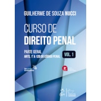 CURSO DE DIREITO PENAL - VOL. 1