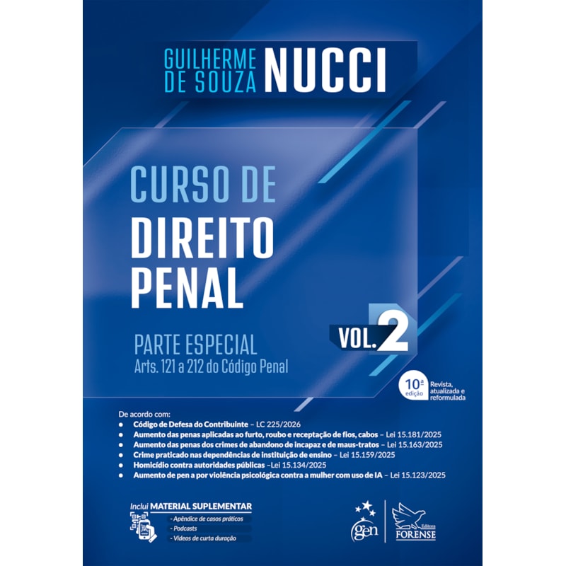 CURSO DE DIREITO PENAL - VOL.2 - 10ª EDIÇÃO 2026
