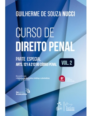 CURSO DE DIREITO PENAL - VOL.2 - 8ª EDIÇÃO 2024