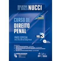 CURSO DE DIREITO PENAL - VOL.3 - 10ª EDIÇÃO 2026