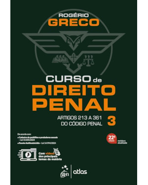 CURSO DE DIREITO PENAL VOL.3 - 22ª EDIÇÃO 2025