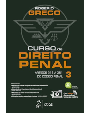 CURSO DE DIREITO PENAL VOL.3 - 23ª EDIÇÃO 2026