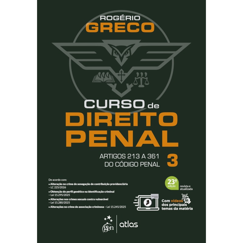 Curso de Direito Penal Vol.3 - 23ª Edição 2026