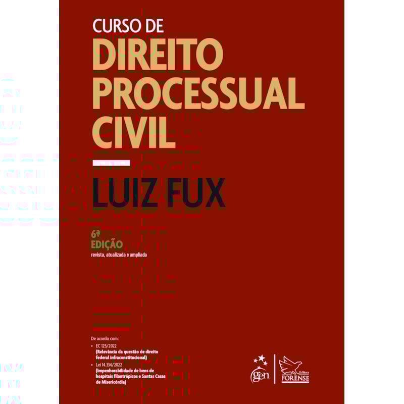 CURSO DE DIREITO PROCESSUAL CIVIL - 6ª EDIÇÃO 2023