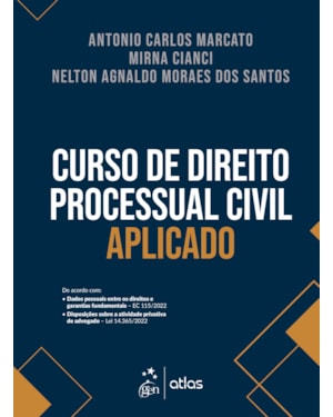 CURSO DE DIREITO PROCESSUAL CIVIL APLICADO - 1ª EDIÇÃO 2023