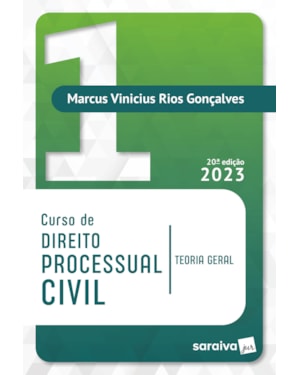 CURSO DE DIREITO PROCESSUAL CIVIL VOL 1 - 20ª EDIÇÃO 2023