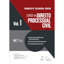 CURSO DE DIREITO PROCESSUAL CIVIL - VOL. 1