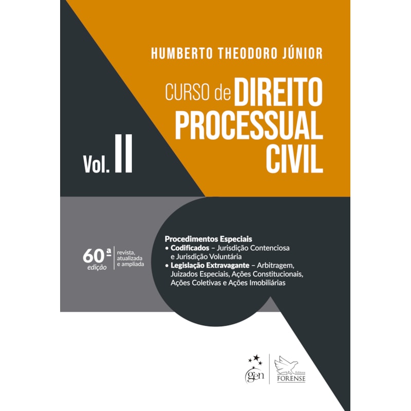 CURSO DE DIREITO PROCESSUAL CIVIL VOL.2 - 60ª EDIÇÃO 2026