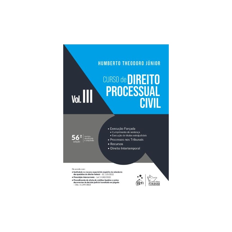 CURSO DE DIREITO PROCESSUAL CIVIL - VOL. 3