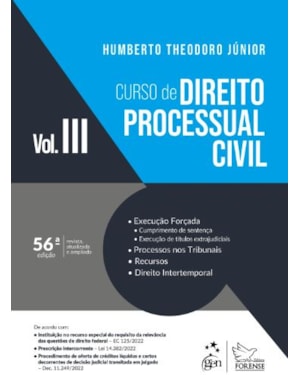 CURSO DE DIREITO PROCESSUAL CIVIL - VOL. 3