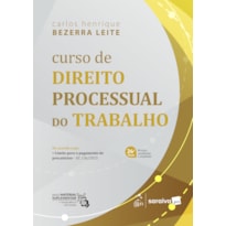 CURSO DE DIREITO PROCESSUAL DO TRABALHO - 24ª EDIÇÃO 2026