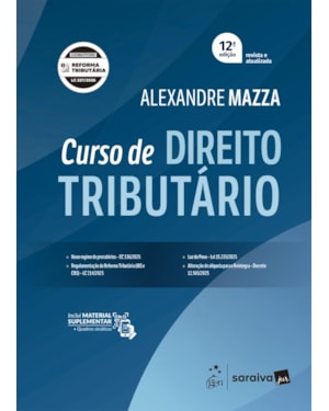 CURSO DE DIREITO TRIBUTÁRIO - 12ª EDIÇÃO 2026