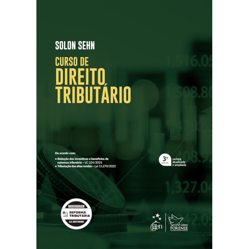 Curso de Direito Tributário - 3ª Edição 2026
