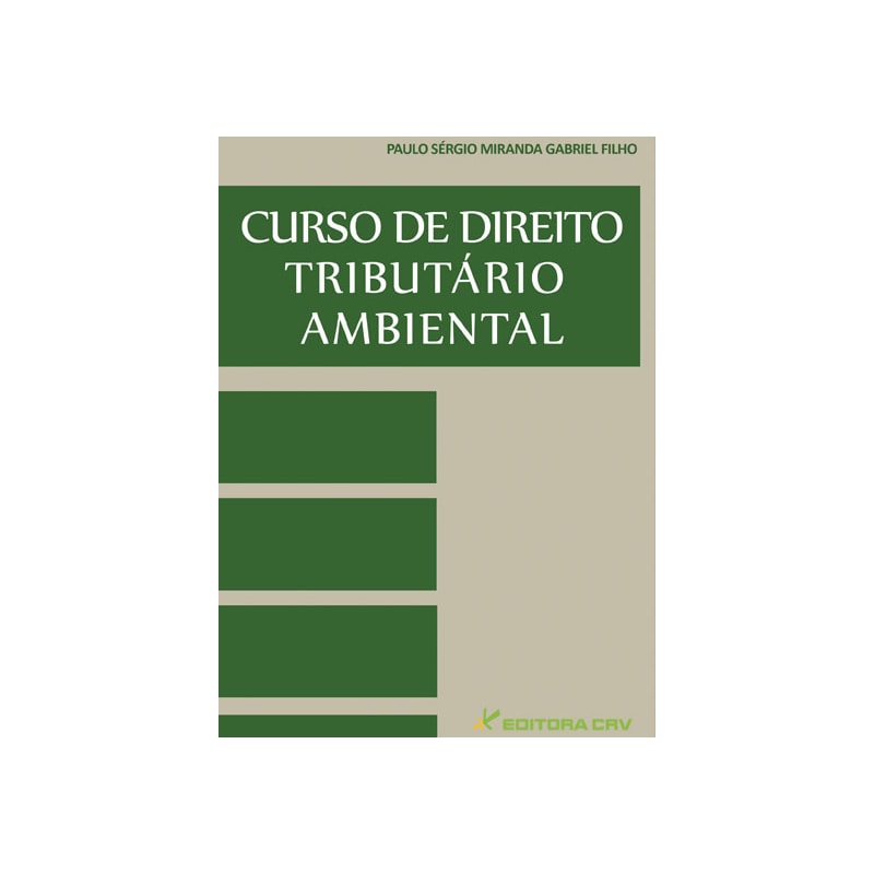 CURSO DE DIREITO TRIBUTÁRIO AMBIENTAL