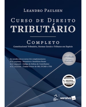 CURSO DE DIREITO TRIBUTÁRIO COMPLETO - 17ª EDIÇÃO 2026