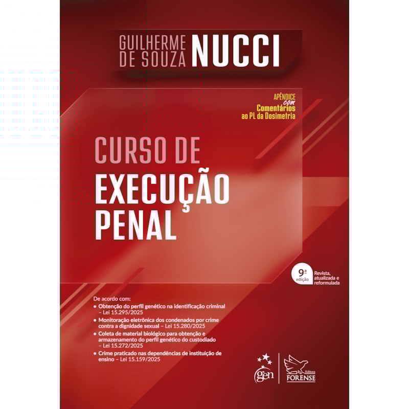 Curso de Execução Penal - 9ª Edição 2026