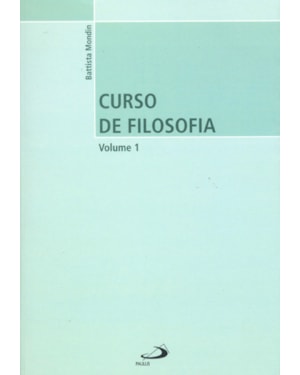 Curso de filosofia - Vol. 1