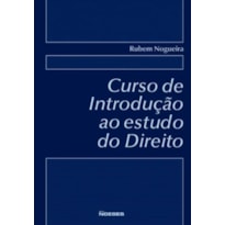 Curso de introdução ao estudo do direito