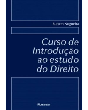 Curso de introdução ao estudo do direito