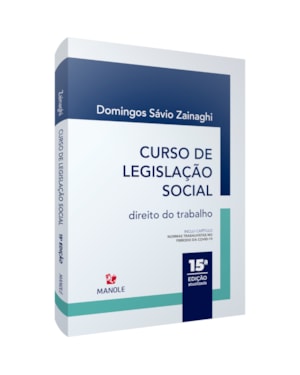 Curso de legislação social: direito do trabalho