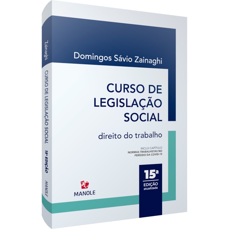 CURSO DE LEGISLAÇÃO SOCIAL: DIREITO DO TRABALHO
