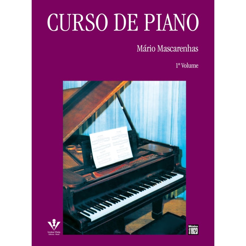 CURSO DE PIANO - 1º VOLUME