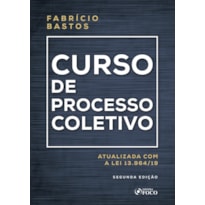 CURSO DE PROCESSO COLETIVO
