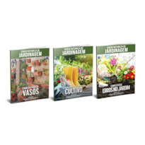 CURSO NATUREZA DE JARDINAGEM (COMPLETO - 3 LIVROS)