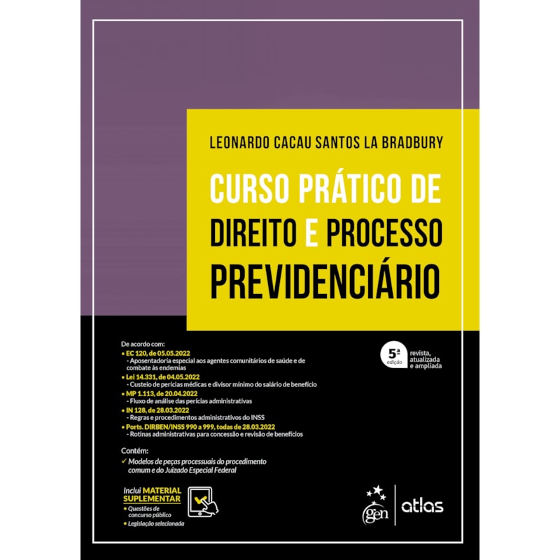 CURSO PRÁTICO DE DIREITO E PROCESSO PREVIDENCIÁRIO
