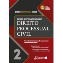 CURSO SISTEMATIZADO DE DIREITO PROCESSUAL CIVIL - VOL.2 - 15ª EDIÇÃO 2026