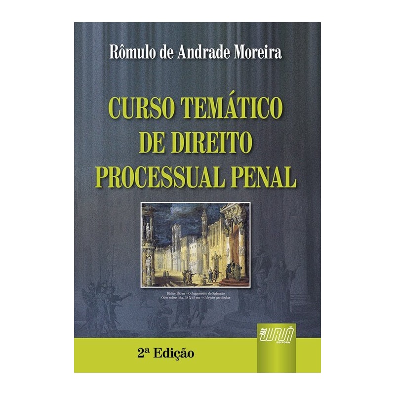 CURSO TEMÁTICO DE DIREITO PROCESSUAL PENAL