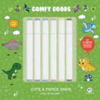 CUTE AND FIERCE DINOS - PARA COLORIR