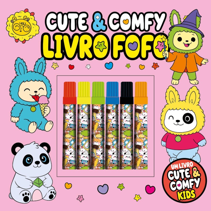 CUTE & COMFY KIDS - LIVRO FOFO