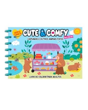 CUTE & COMFY SUPER SPECIAL - CAPIVARAS E OUTROS ANIMAIS - ENCADERNAÇÃO EM DISCO
