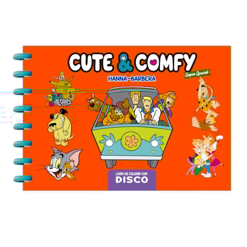 CUTE & COMFY SUPER SPECIAL EDIÇÃO 09 - HANNA-BARBERA - ENCADERNAÇÃO EM DISCO
