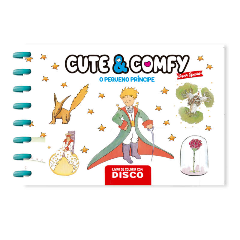 CUTE & COMFY SUPER SPECIAL EDIÇÃO 10 - PEQUENO PRÍNCIPE - ENCADERNAÇÃO EM DISCO