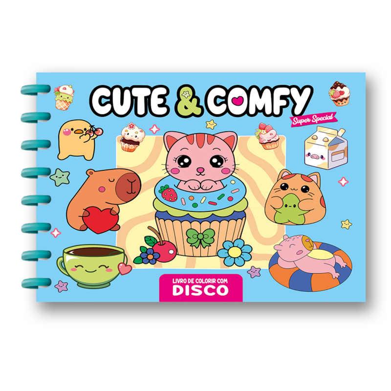 CUTE & COMFY SUPER SPECIAL - ENCADERNAÇÃO EM DISCO