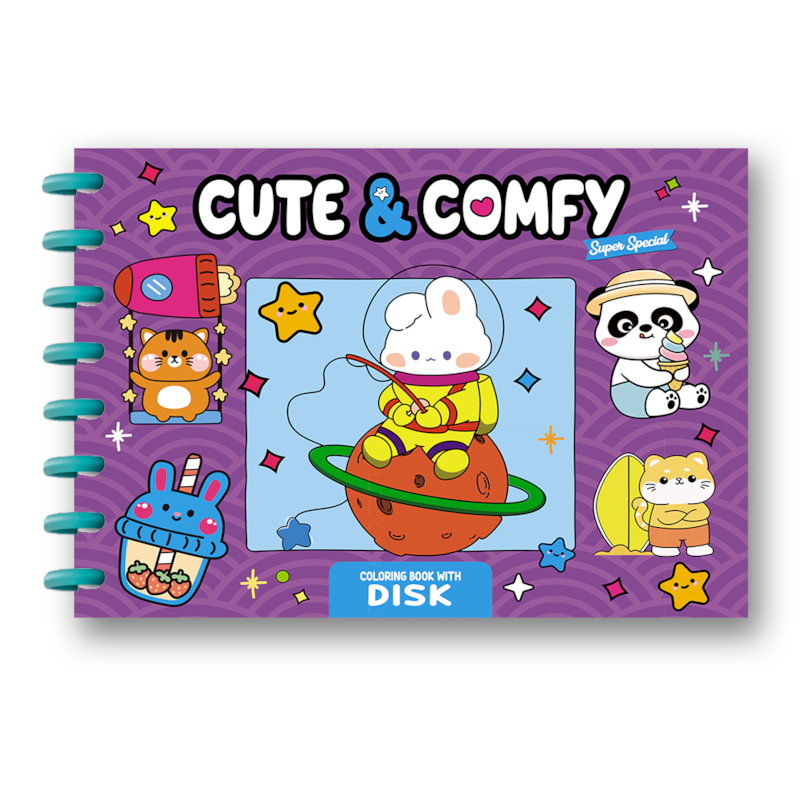 CUTE & COMFY SUPER SPECIAL - ENCADERNAÇÃO EM DISCO