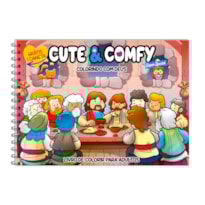 CUTE & COMFY SUPER SPECIAL - LIVRO DE COLORIR ADULTO - COLORINDO COM DEUS
