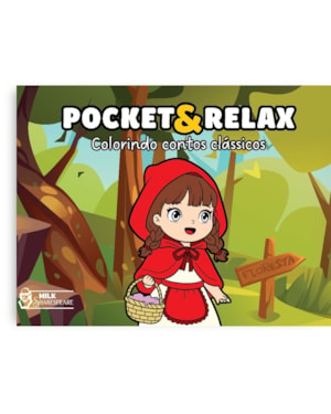 CUTE & RELAX POCKET - COLORINDO CONTOS CLÁSSICOS: LIVRO DE COLORIR