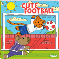 CUTE FOOTBALL - LIVRO DE COLORIR
