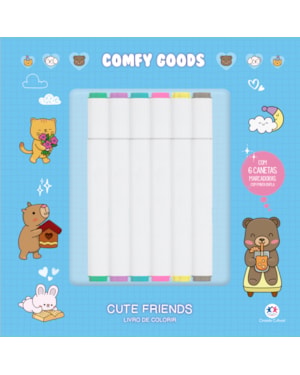 CUTE FRIENDS - PARA COLORIR